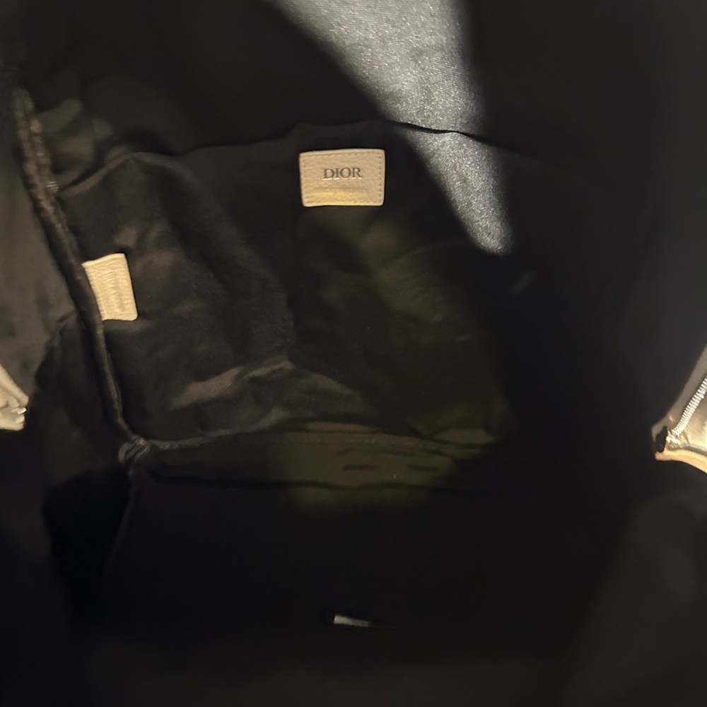 White Dior Rider Oblique Backpack - Picture 7 of 9